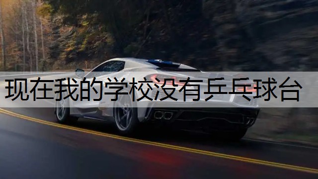 现在我的学校没有乒乓球台