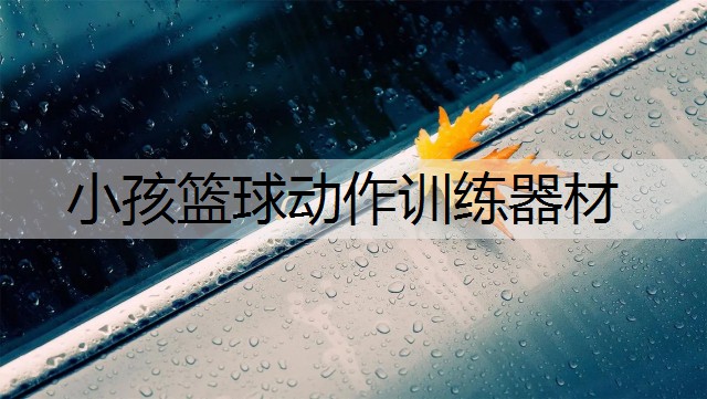 小孩篮球动作训练器材