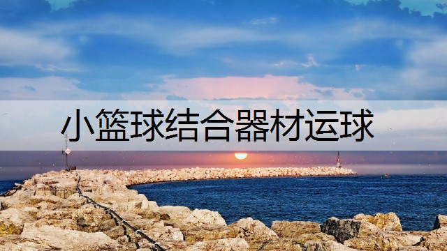 小篮球结合器材运球