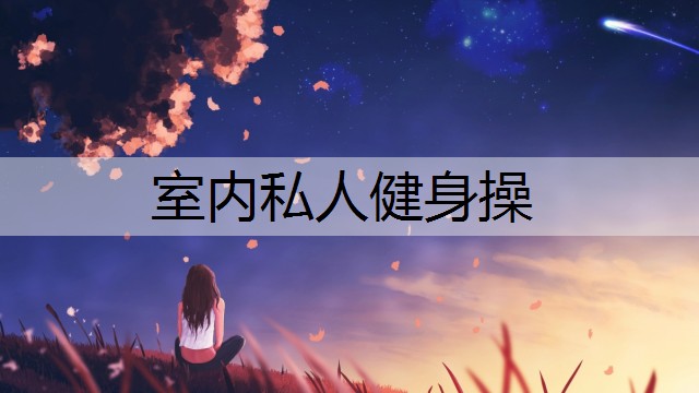 室内私人健身操