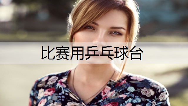 比赛用乒乓球台