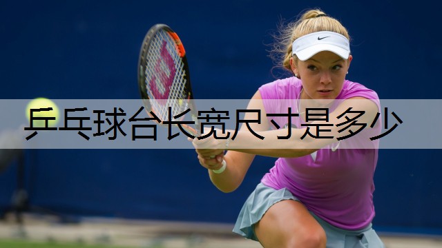 乒乓球台长宽尺寸是多少